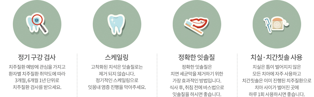 직장인 잇몸 관리